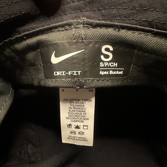 Nike Dri-FIT Apex Bucket Hat NWT Size Small (Black) Adult Unisex (FB5621-010) - Picture 8 of 12
